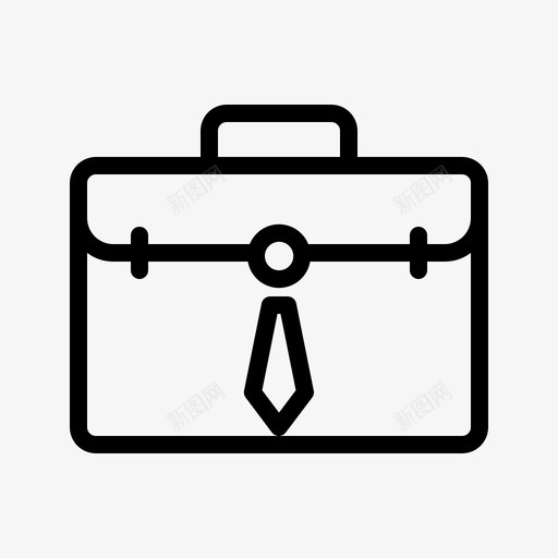 公文包包商人图标svg_新图网 https://ixintu.com 公文包 包 商人 商务和办公室概要