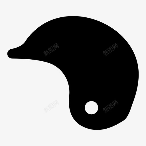 垒球头盔棒球游戏图标svg_新图网 https://ixintu.com 垒球 头盔 头罩 安全 棒球 游戏