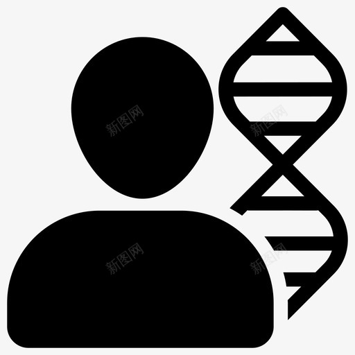 人类dna染色体基因图标svg_新图网 https://ixintu.com dna 人类 图标 基因 染色体 死亡 生命 细胞 进化 遗传 雕文