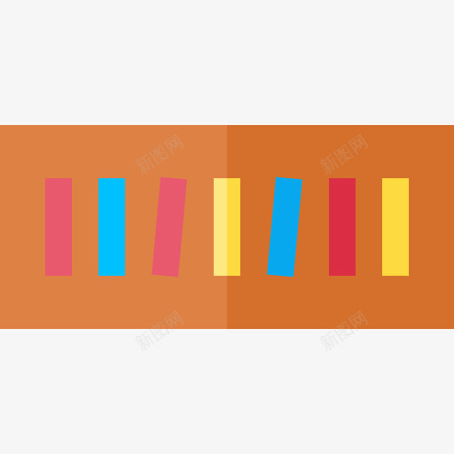 书架家具顶视图平面图标svg_新图网 https://ixintu.com 书架 家具 平面 视图