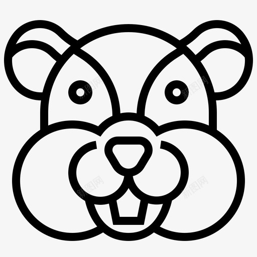 仓鼠动物老鼠图标svg_新图网 https://ixintu.com 仓鼠 仓鼠卡通 动物 宠物 标题 罗丹 老鼠
