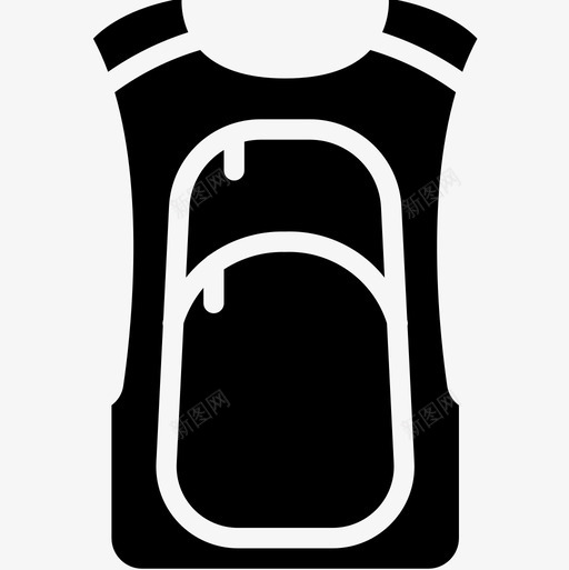 背包袋子2装满图标svg_新图网 https://ixintu.com 背包 袋子 装满