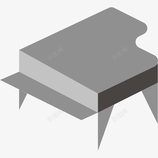 钢琴多媒体50平板图标svg_新图网 https://ixintu.com 多媒体50 平板 钢琴