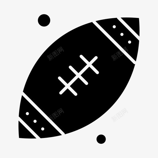球爱尔兰橄榄球图标svg_新图网 https://ixintu.com 体育 字形 橄榄球 爱尔兰 独立日