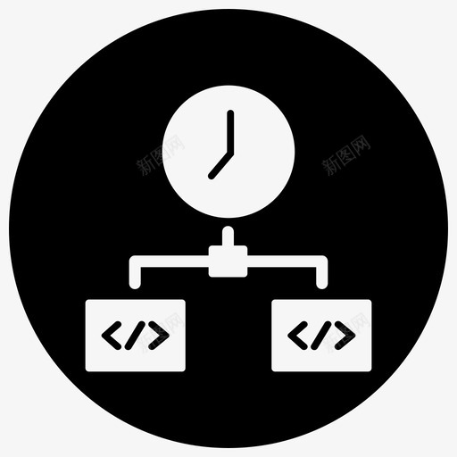 生产力可交付成果发布图标svg_新图网 https://ixintu.com 4个 agile sprint 交付 减去 发布 成果 生产力 笔划 轮廓 进度