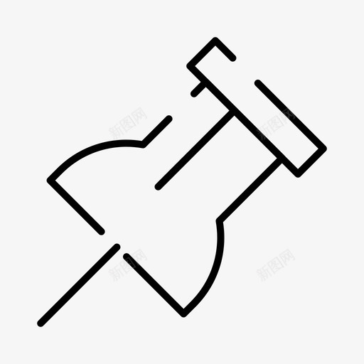 图钉提醒基本ui元素规则虚线图标svg_新图网 https://ixintu.com ui 元素 图钉 基本 提醒 虚线 规则