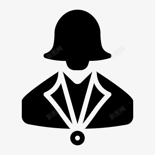 女商人用户企业和办公室标志符号图标svg_新图网 https://ixintu.com 企业 办公室 商人 标志 标志符 用户 符号