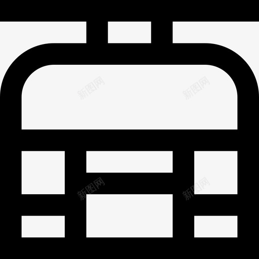 索道新加坡3直线图标svg_新图网 https://ixintu.com 新加坡 直线 索道