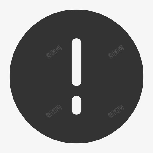 符号-状态-警告svg_新图网 https://ixintu.com 符号-状态-警告 警告-full