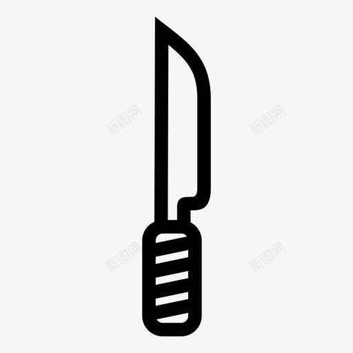 刀屠刀切图标svg_新图网 https://ixintu.com 屠刀