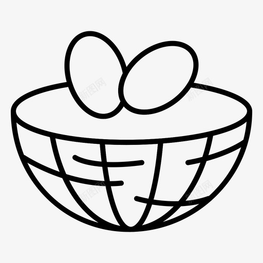 彩蛋复活节春季图标svg_新图网 https://ixintu.com 复活节 彩蛋 春季 春季季节性常规系列
