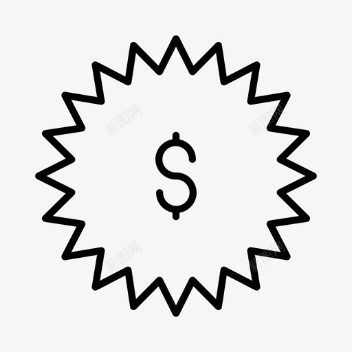 销售商业促销图标svg_新图网 https://ixintu.com 促销 商业 购物 销售 零售