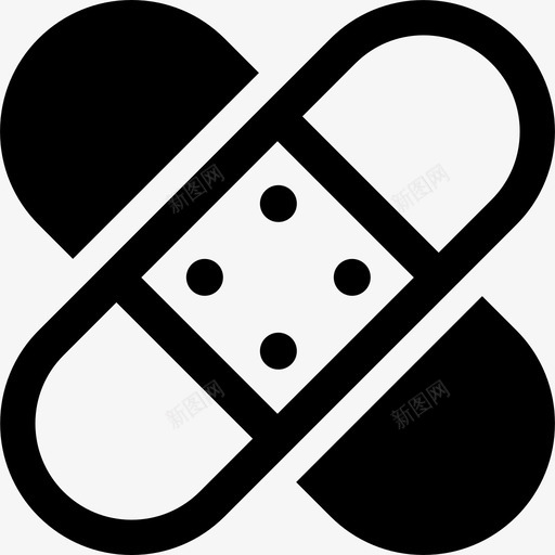 补丁块石膏图标svg_新图网 https://ixintu.com 用户 界面设计 石膏 编辑 补丁 鞋面