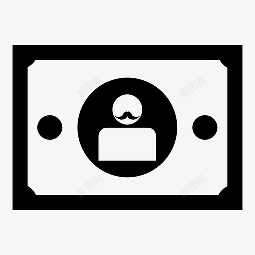 钞票生意买图标svg_新图网 https://ixintu.com 生意 钞票