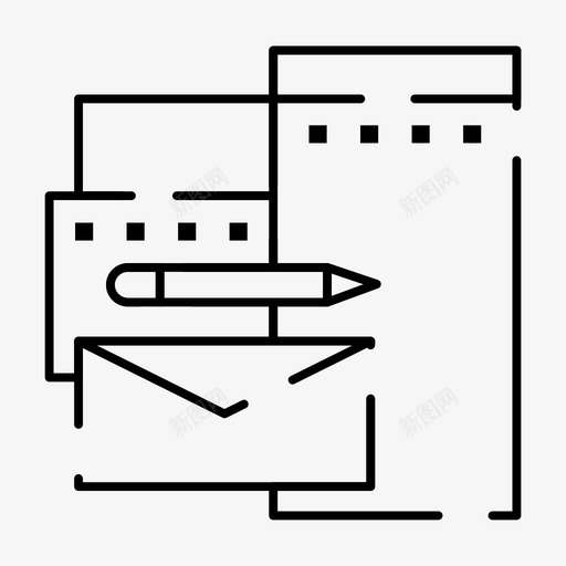 广告品牌公司图标svg_新图网 https://ixintu.com 公司 品牌 广告 网络界面2月系列v5 身份