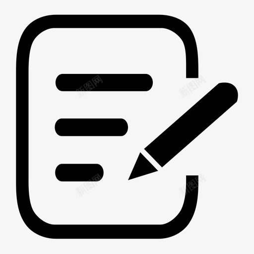 新增整改通知书svg_新图网 https://ixintu.com 新增整改通知书