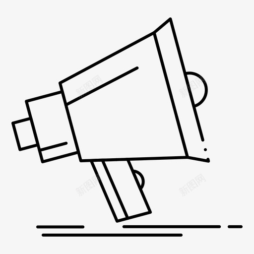 扩音器数字营销图标svg_新图网 https://ixintu.com 2月 v3 媒体 扩音器 收集 数字 界面 网络 营销