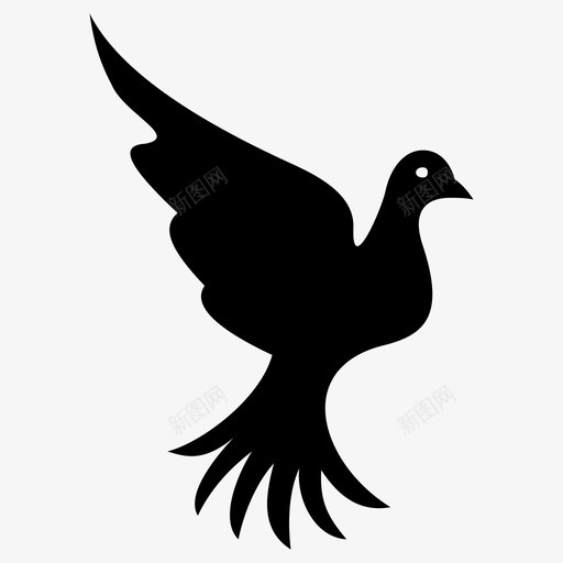 鸟动物动物脸图标svg_新图网 https://ixintu.com 动物 可爱 爱的 玩具