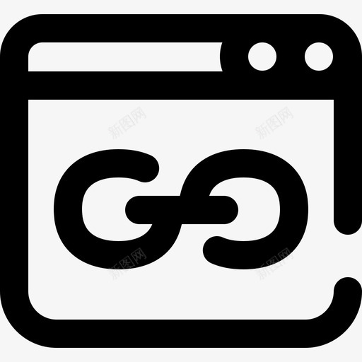 链加密货币24轮廓图标svg_新图网 https://ixintu.com 加密货币24 轮廓 链