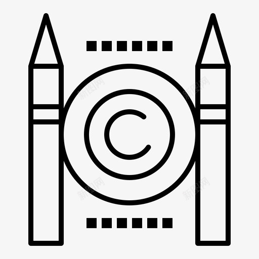 版权商业冲突图标svg_新图网 https://ixintu.com 冲突 商业 声音 工作室 常规 数字 法律 版权