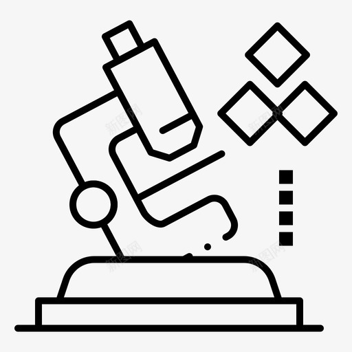 显微镜实验室医学图标svg_新图网 https://ixintu.com 医学 实验室 显微镜 科学 网络界面feb系列v4