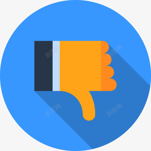 不喜欢web13扁平图标svg_新图网 https://ixintu.com web 不喜欢 扁平