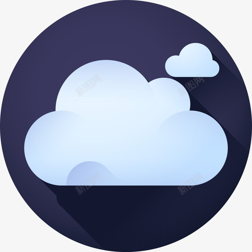 云天气199颜色图标svg_新图网 https://ixintu.com 天气 颜色