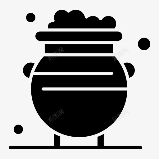 财富黄金幸运图标svg_新图网 https://ixintu.com 幸运 爱尔兰 独立日 财富 金属 金钱 雕文 黄金