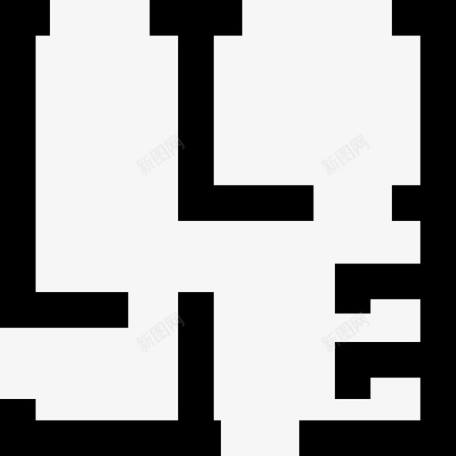 平面图建筑工程蓝图图标svg_新图网 https://ixintu.com 公寓 家居 平面图 建筑工程 房屋 施工图 蓝图