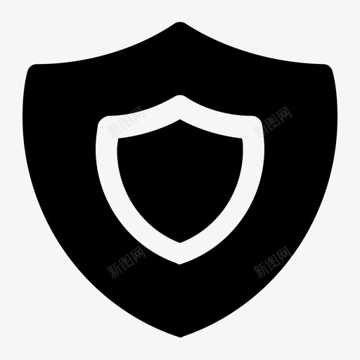 安全防病毒防护图标svg_新图网 https://ixintu.com 安全 软件 防护 防病毒