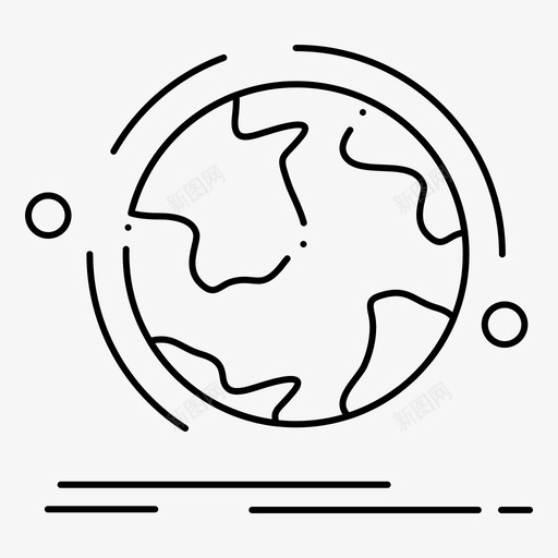 全球连接发现图标svg_新图网 https://ixintu.com 2月 v4 世界 全球 发现 收集 界面 网络 连接