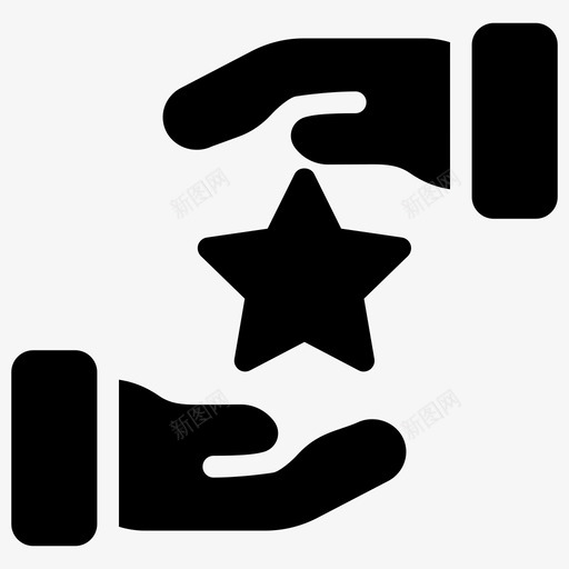 保护成就评级图标svg_新图网 https://ixintu.com 个人 保护 员工 图标 奖励 成就 牵手 管理 素质 评级 雕文