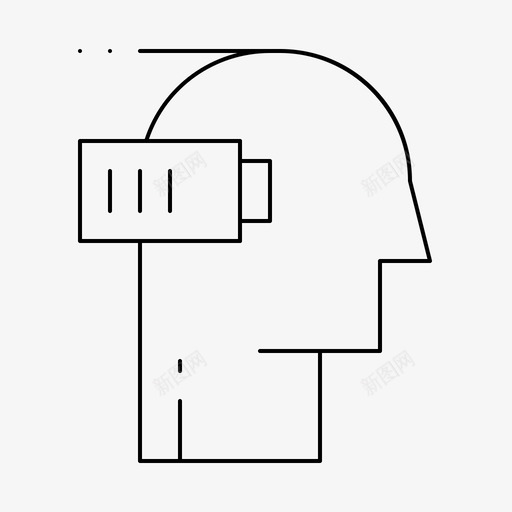 精力充沛精疲力竭精神图标svg_新图网 https://ixintu.com 动机 商业 智力 生产力 精力充沛 精疲力竭 精神