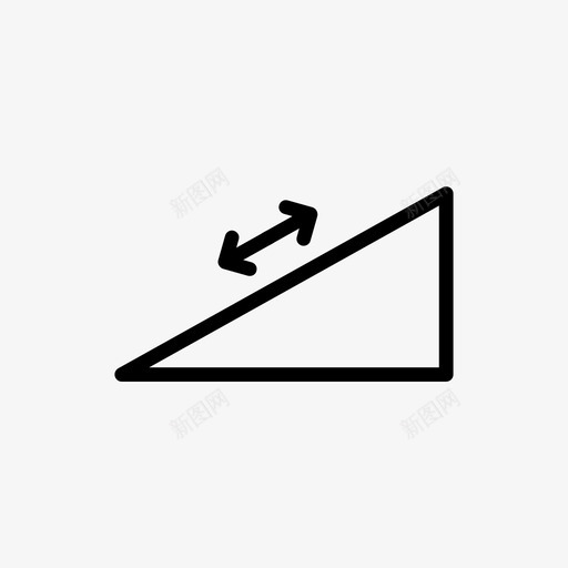 电梯下行自动扶梯图标svg_新图网 https://ixintu.com 上行 下行 标牌 电梯 自动扶梯 象形图