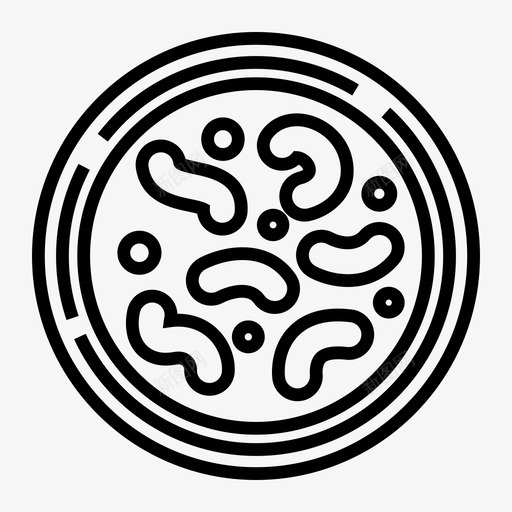 培养皿细菌生物学图标svg_新图网 https://ixintu.com 培养皿 生物学 病毒 科学 细菌