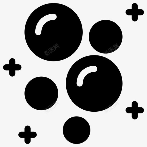 泡沫洗涤剂洗衣粉图标svg_新图网 https://ixintu.com 泡沫 洗涤剂 洗衣粉