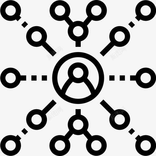 病毒式营销seo74线性图标svg_新图网 https://ixintu.com seo 病毒 线性 营销