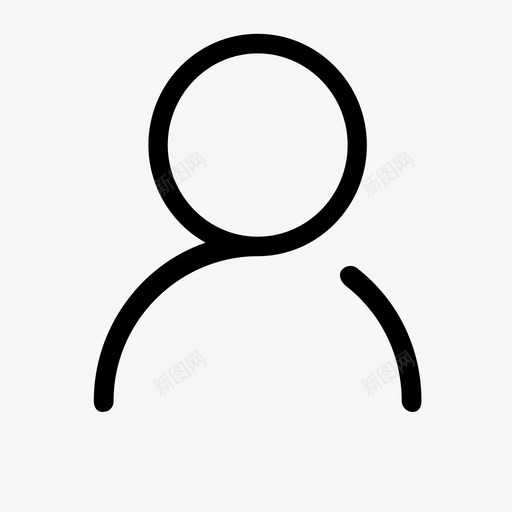 图标制作模版-下4-我的svg_新图网 https://ixintu.com 图标制作模版-下4-我的