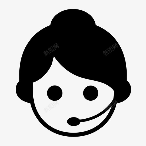 咨询师svg_新图网 https://ixintu.com 咨询师