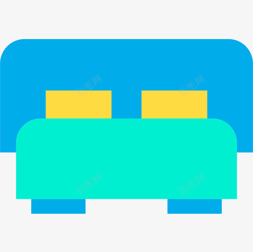 床旅行187公寓图标svg_新图网 https://ixintu.com 公寓 旅行