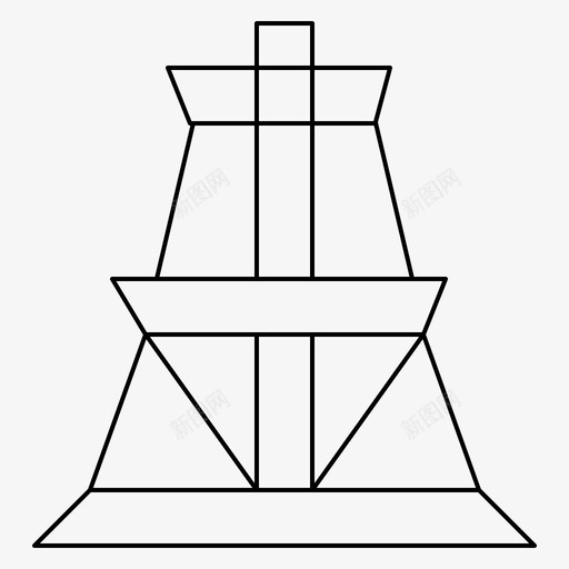 电气能源输电图标svg_新图网 https://ixintu.com web界面febcollectionv4 电气 能源 输电 输电塔