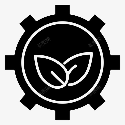 生态圆圈旋转图标svg_新图网 https://ixintu.com 圆圈 旋转 球体 生态 轮子