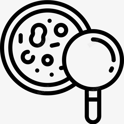 培养皿医疗设备线性图标svg_新图网 https://ixintu.com 医疗设备 培养皿 线性