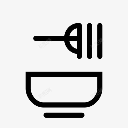 面条快餐速食图标svg_新图网 https://ixintu.com 快餐 速食 面条 食品 饮料
