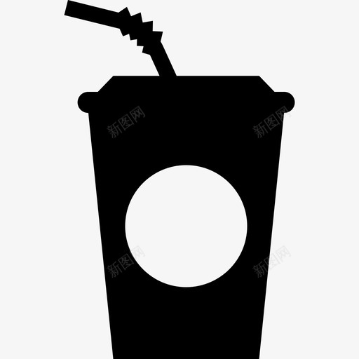 苏打纸杯饮料可乐图标svg_新图网 https://ixintu.com 可乐 夏季 纸杯 苏打 饮料