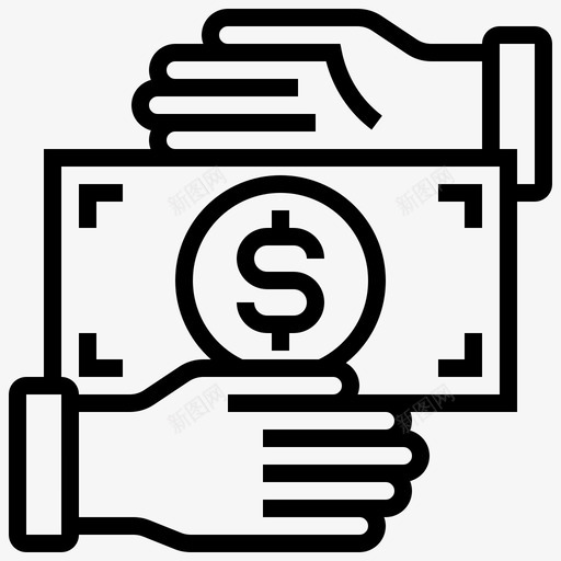 贪污贿赂不诚实图标svg_新图网 https://ixintu.com 不诚实 贪官 贪污 贿赂 金钱