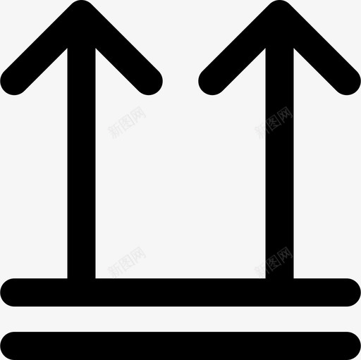 侧面朝上后勤27直线型图标svg_新图网 https://ixintu.com 侧面 后勤 朝上 直线 线型
