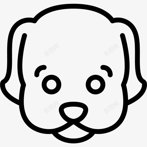 狗狗化身直系图标svg_新图网 https://ixintu.com 化身 直系