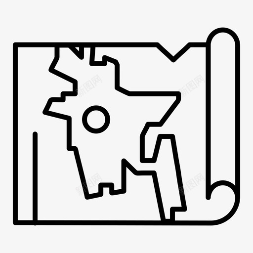 孟加拉地图世界图标svg_新图网 https://ixintu.com 世界 固定 地图 孟加拉 独立日 线路