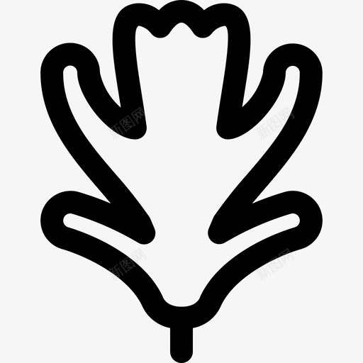 山楂叶叶自然图标svg_新图网 https://ixintu.com 山楂 植物 热带 自然